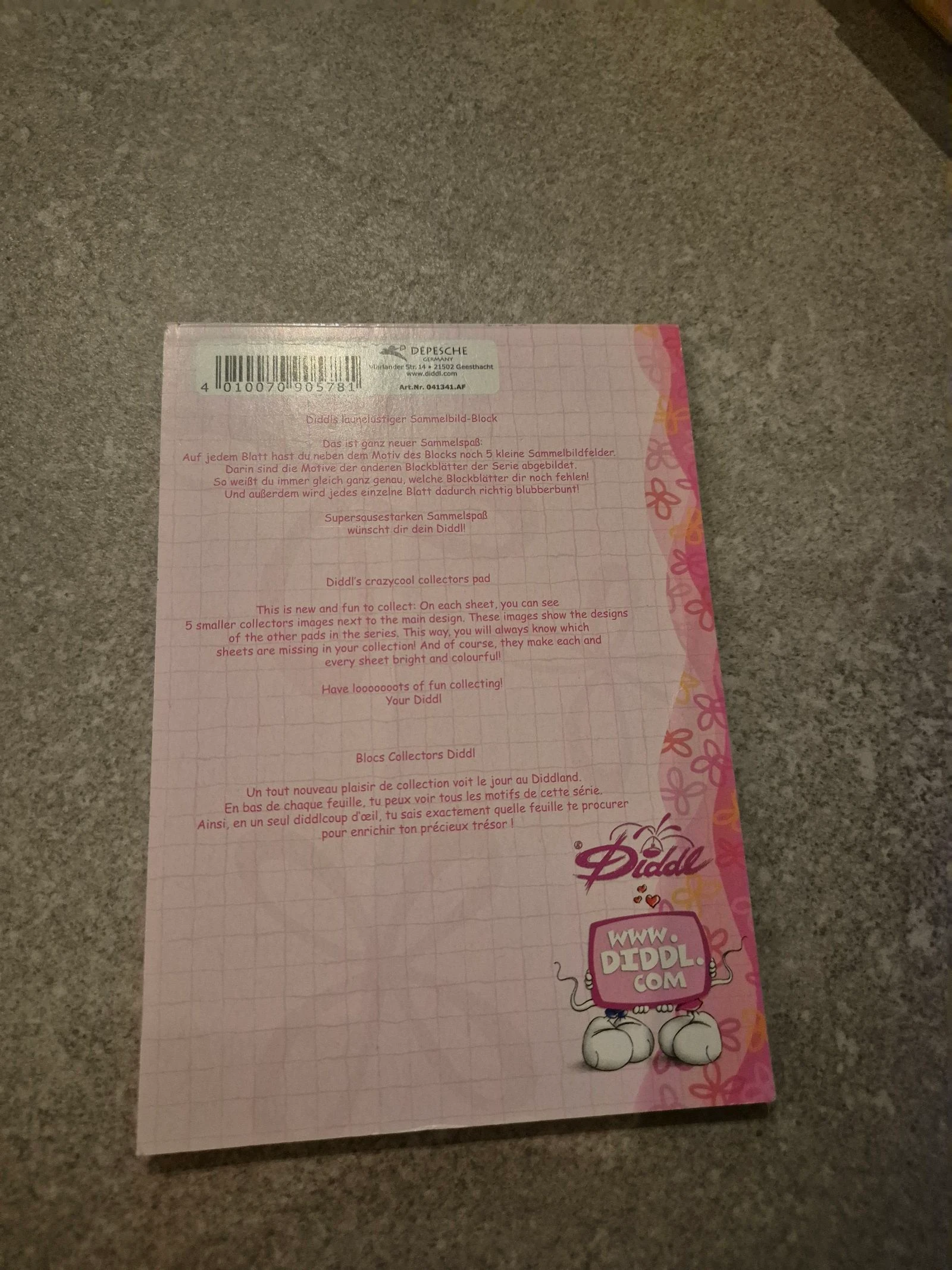 Diddl bloco A6 nº 220 – photo 3